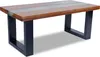 vidaXL Couchtisch Teak Harz 100x50 cm Produktbild-Vorschau 5