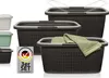 Wäschewannen 3er Set Anthrazit, 3 x 35 l Produktbild-Vorschau 1
