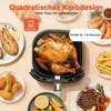Aigostar 8433325205089, Teplovzdušná fritéza, 7 L, 80 °C, Náhľad obrázku produktu 13