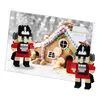 Brixies Postkarte Nussknacker, Bausatz, Bausteine, Produktbild-Vorschau 2
