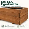 IvoQ Houten Plantenbak – 80 x 40 x 32 cm – Hout – Voor Productafbeelding-voorbeeld 6