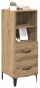 vidaXL Credenza Artisan in rovere 34 x 34,5 x 90 cm Anteprima dell’immagine prodotto 3