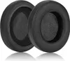 Two black ear pads for headphones are shown on a white background. Anteprima dell’immagine prodotto