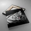 Bild auf Leinwand - Leinwandbild - Einteilig - Weiß Tiger Produktbild-Vorschau 2