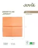 Sovie HORECA Serviette Aprikot aus Linclass® Airlaid 40 x Produktbild-Vorschau 2