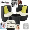 TecTake 403139, Černá, 2 sedadlo/sedadel, Dospělí a děti, Náhled obrázku produktu 4