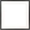FRAMAI® obrazový rám 50x50 cm v čiernej farbe - s paspartou Náhľad obrázku produktu 3