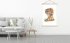 MuchoWow® Textilposter Tiger - Beine - Gras 120x180 cm mit Produktbild-Vorschau 3