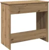 vidaXL Artisan dubový stůl 80x40x75 cm materiál na bázi Náhled obrázku produktu 7