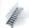 Stahltreppe 11 Stufen bis Höhe 220 cm, Laufbreite : 100 cm Produktbild-Vorschau 1