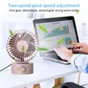 USB ventilátor,  kancelářský ventilátor, tichý mini Náhled obrázku produktu 3