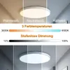 Lámpara de techo LED, diámetro 50 cm, color blanco. Lámpara Vista previa de la imagen del producto 2