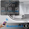 AICA LED Badspiegel Oval 100x60cm Beschlagfrei Bluetooth Produktbild-Vorschau 4