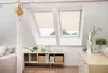 Lichtblick Dachfenster Plissee Haftfix, ohne Bohren Creme, Produktbild-Vorschau 3