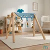 Arche de jeu en bois Mamabrum Baby Gym « Océan » - Trapeze Voir les images du produit 7