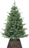 vidaXL Obroża choinkowa czarna 60 x 60 x 28 cm hiacynt Podgląd zdjęcia produktu 3