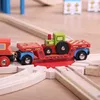 Bigjigs Rail Wagon mit Traktor + 2 Gleise Produktbild-Vorschau 6