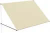 UISEBRT Fallarmmarkise 200x145 cm Beige – Wandmontierte Produktbild-Vorschau 7