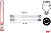 RIGhello in acciaio inossidabile da 30 cm 4560 Anteprima dell’immagine prodotto 1