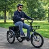 E Bike Dreirad Fat Klapprad E-Bike Lastenfahrrad Produktbild-Vorschau 3
