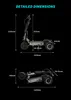 DUOTTS 3200W Trottinette électrique E-scooter 13 pouces 60V Voir les images du produit 16