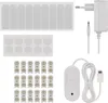 GoSmart LED-Leuchte Lines weiß, 9 Teile, 34 W, RGBIC dimmbar, WiFi Produktbild-Vorschau