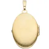 JOBO Medaillon 333 Gold Gelbgold teilmattiert Produktbild-Vorschau 3
