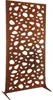 Sichtschutzwand floraworld Kreise Corten 90 x 180 cm rost Produktbild-Vorschau 3