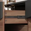 200cm Lowboard, TV-Schrank mit 2 Schubladen, TV-Lowboard, Produktbild-Vorschau 7