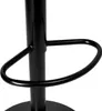 Barhocker Arako Black Eco-Leder Schwarz Náhľad obrázku produktu 8