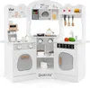 COSTWAY Eck Spielküche Holz, Kinderküche mit Sound & Licht, Produktbild-Vorschau 1