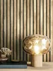 NEWROOM Tapete Beige Papiertapete Holzpaneele - Holzwand Produktbild-Vorschau 1