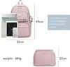 JANSBEN Schulrucksack Damen Herren Wasserdicht Nylon 30L Produktbild-Vorschau 7