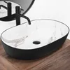 Umywalka nablatowa Rea CLEO 61 BLACK AIAX MATT Podgląd zdjęcia produktu 2