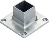 CROSO Flansch für  Vierkantrohr 40 x 40 mm, Edelstahl V4A, Produktbild-Vorschau 1