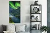 MuchoWow® Poster Nordlichter - Berg - Boot - Norwegen Produktbild-Vorschau 4