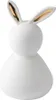 Räder Ostern Porzellanhase groß Dame goldene Ohren Voir les images du produit 2