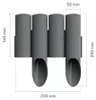 Gartenpallisade 4 Standard Grafitgrau 2,30 m Produktbild-Vorschau 12