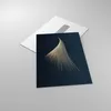 Bilder auf glas - Einteilig - Golden Borsten Abstraktion - Produktbild-Vorschau 2