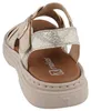 RIEKER V3063-62 Damen Sandalette beige Kunstleder - Größe: Produktbild-Vorschau 3