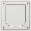 ABL Einbau Schuko 1fach 1471460 Alu-Druckguss IP41 grau Produktbild-Vorschau 1
