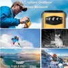Collage of images showcasing the features of a rugged smartphone, including outdoor activities and camera capabilities. Produktbild-Vorschau