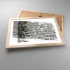 Gerahmtes Poster - Rahmen in heller Eiche - Abstraktion Produktbild-Vorschau 3