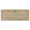 vidaXL Wand-Schuhschrank Sonoma-Eiche 100x35x38 cm Produktbild-Vorschau 12
