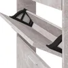 vidaXL Szafka na buty betonowa szara 59x17x81 cm materiał Podgląd zdjęcia produktu 7