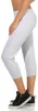 Damen Jogginhose 3/4 Sport-Hose Baumwolle mit Tasche; Grau Produktbild-Vorschau 3