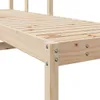 The Living Store Sonnenliege 199,5x62x55 cm Massivholz Produktbild-Vorschau 9