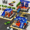 3-in-1-Parkplatz-Spielset inkl. 6 Spielzeugautos, mit Produktbild-Vorschau 2