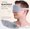 3-tlg. Reiseset: 3D Schlafmaske + Ohrstöpsel + Reisekissen Produktbild-Vorschau 5