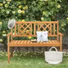 FCH Gartenbank Holz Parkbank Holzbank ,2 - 3 Personen Produktbild-Vorschau 4
